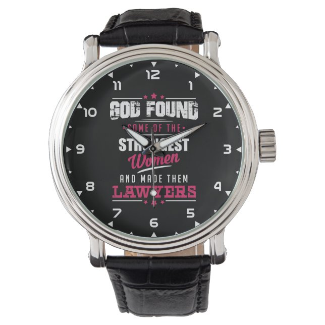 Montre Dieu Made Avocats Hilariary Profession Design (devant)