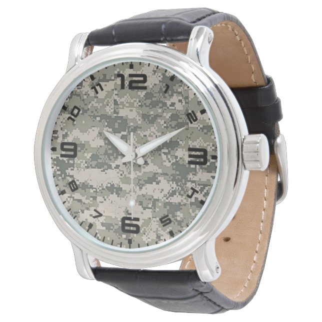 Montre Digi Camouflage Watch (Incliné)
