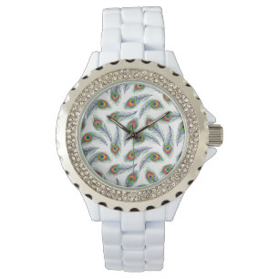 Montre d'impression Motif Peacock