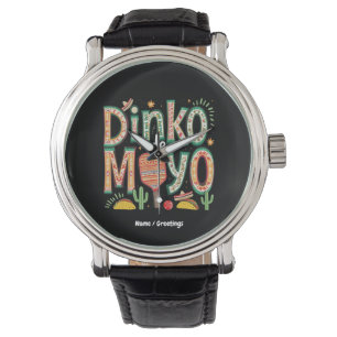 Montre Dinko de Mayo Funny Cinco de Mayo Pickleball Pun