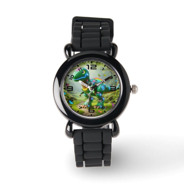 Montre Dinosaure Enfants (Recto)