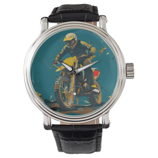 Montre Dirt Bike Graphic Watch (devant)