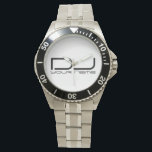 Montre DJ Watch<br><div class="desc">Un cadeau parfait pour Djs. Montre simple et moderne au poignet DJ.</div>