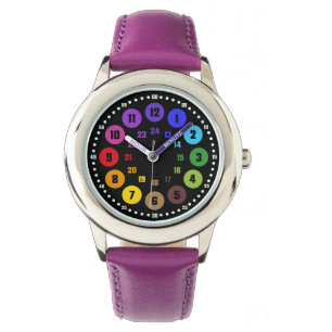 Montre DKF24iRB-M005M-Au Lernuhr Schulanfangsgeschenk