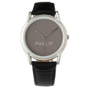 Montre do-it-yourself Nom personnalisé, couleur, texte