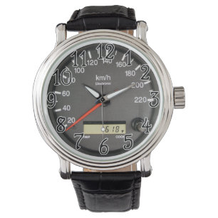 Montre d'odomètre de voiture de course