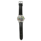 Montre Dog Greeting steam train (Plat)