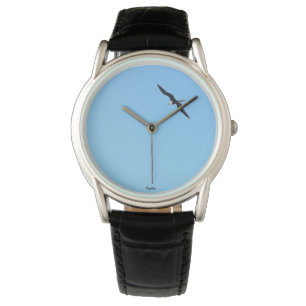 Montre d'oiseau en vol