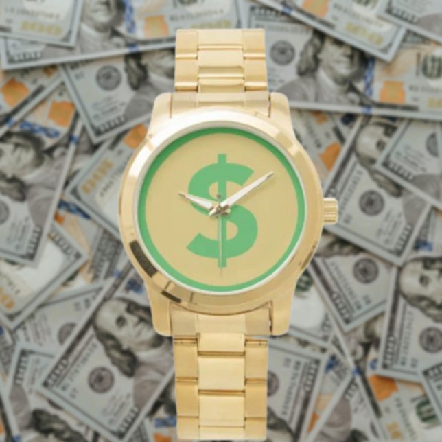 Montre Dollar en or (Créateur téléchargé)