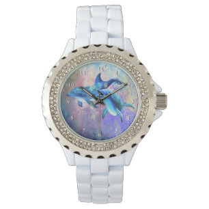 Montre Dolphin Couple Watch Valentines Day Cadeau