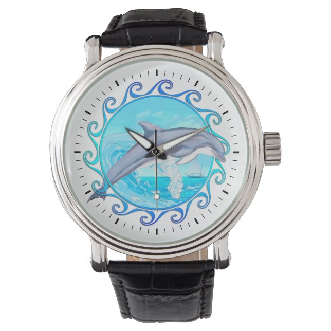 Montre Dolphin Maori Sun (devant)