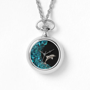 Montre Dolphin Paua Shell Wave