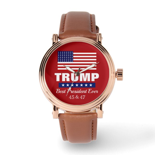 MONTRE DONALD TRUMP BEST PRESIDENT EVER WATCH (Recto)