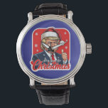 Montre Donald Trump Christmas Santa Claus Art<br><div class="desc">Donald Trump Christmas Santa Claus Art</div>