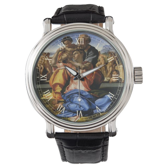 Montre Doni Tondo ou Doni Madonna de Michel-Ange (devant)