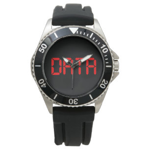 MONTRE DONNÉES NUMÉRIQUES