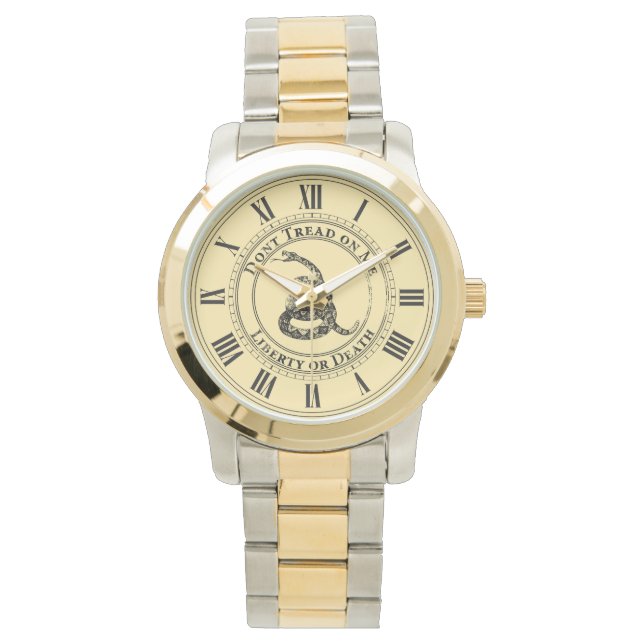 Montre Don't Tread on Me (devant)