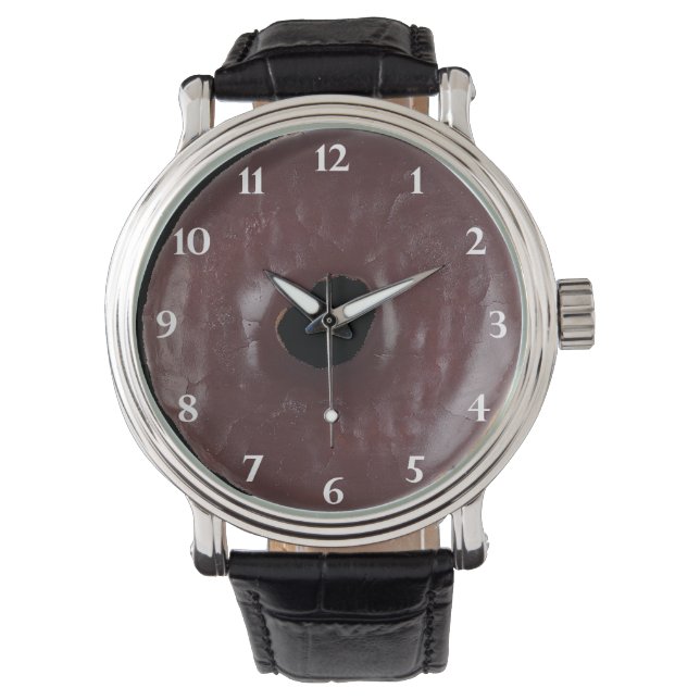Montre Donut au chocolat (devant)