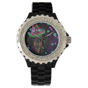 Montre Doxie noir et marron