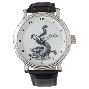 Montre Dragon chinois et Home Lucky Protectors / Dragons