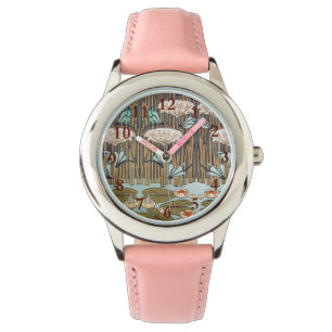 Montre Dragonflies Water Lilies Marais Art Nouveau