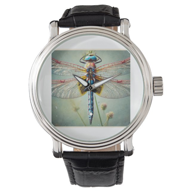 Montre Dragonfly 260924IREF213 - Watercolor (devant)