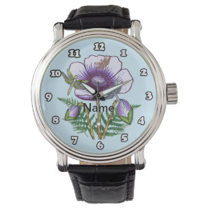 Montre Dragonfly Purple Poppy
