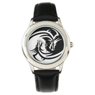 Montre dragons du yin yang