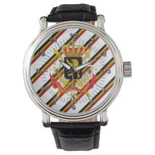 Montre Drapeau à rayures belge