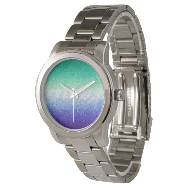 Montre Drapeau Abstrait MLM Men Love Men Pride (Incliné)