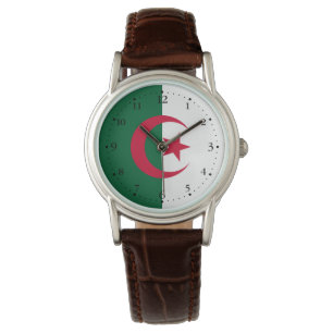 Montre Drapeau algérien patriotique