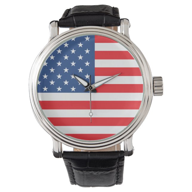 Montre Drapeau américain (devant)