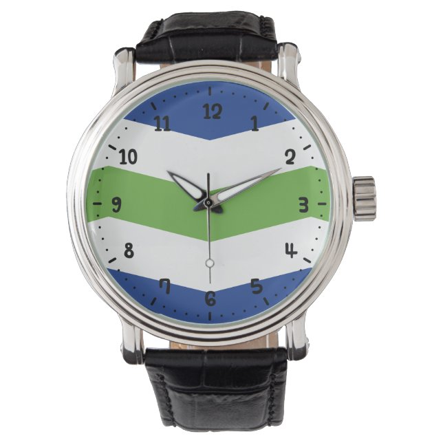 Montre Drapeau de Burlington, Vermont (devant)