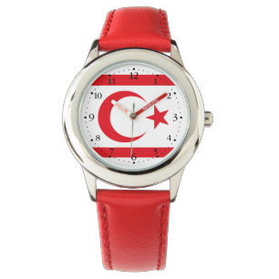 Montre Drapeau de Chypre du Nord