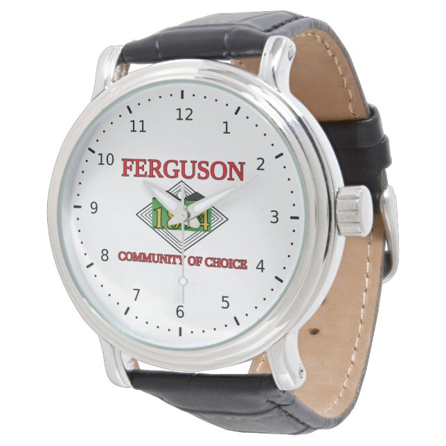 Montre Drapeau de Ferguson, Missouri (Incliné)