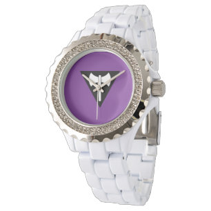 Montre Drapeau de fierté lesbienne SlipperyJoe puissant s