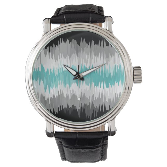 Montre Drapeau de fierté Libramasculin Bohème Funky Ondul (devant)