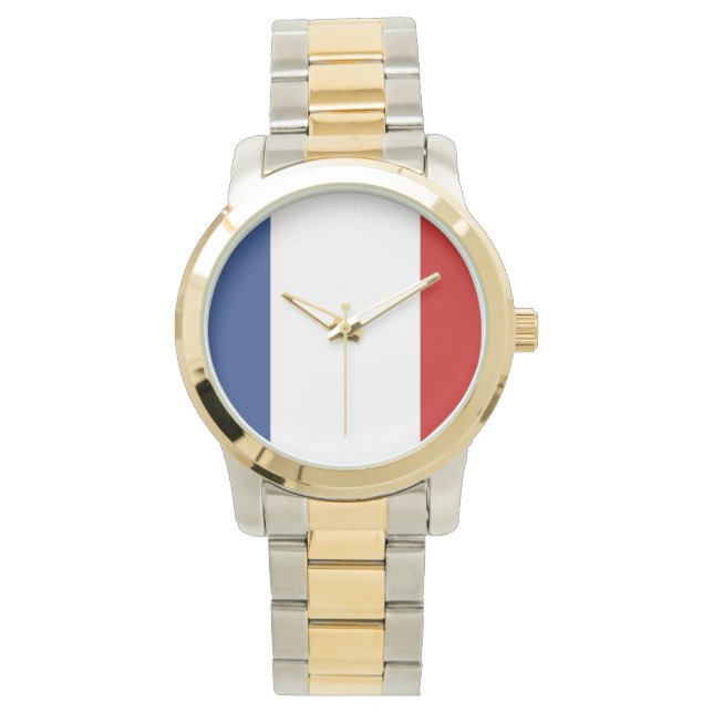 Montre Drapeau de France (devant)