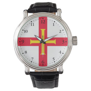 Montre Drapeau de Guernesey