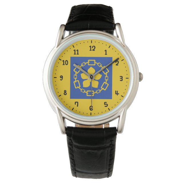 Montre Drapeau de Hamilton, Ontario Watch (devant)
