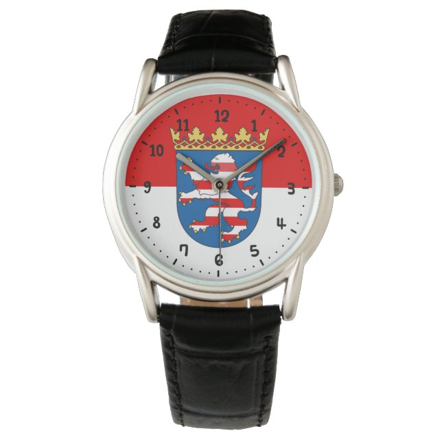 Montre Drapeau de Hesse Watch (devant)