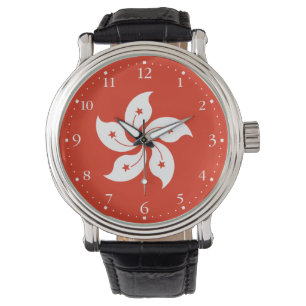 Montre Drapeau de Hong Kong