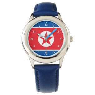 Montre Drapeau de la Corée du Nord