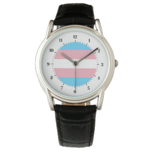 Montre Drapeau de la fierté transgenre
