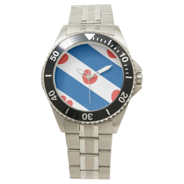 Montre Drapeau de la Frise (devant)
