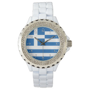 Montre Drapeau de la Grèce