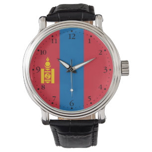 Montre Drapeau de la Mongolie