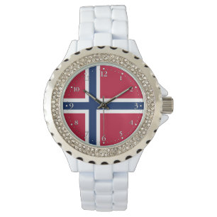 Montre Drapeau de la Norvège