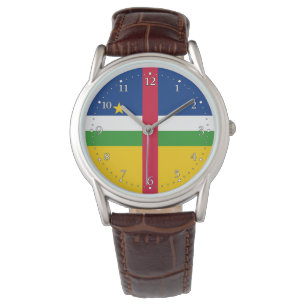 Montre Drapeau de la République centrafricaine