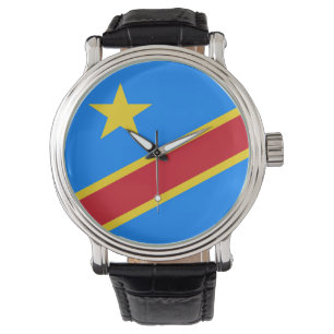 Montre Drapeau de la République démocratique du Congo e